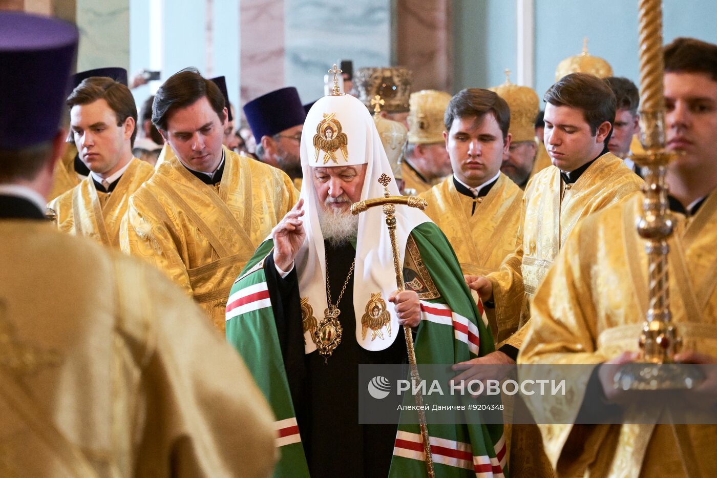 Патриаршее служение в День святых апостолов Петра и Павла в Санкт-Петербурге