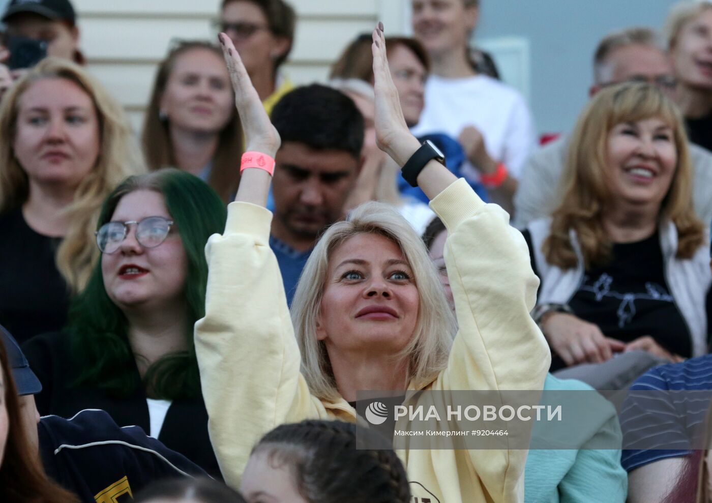 Закрытие фестиваля "Небесная ярмарка" в Кунгуре