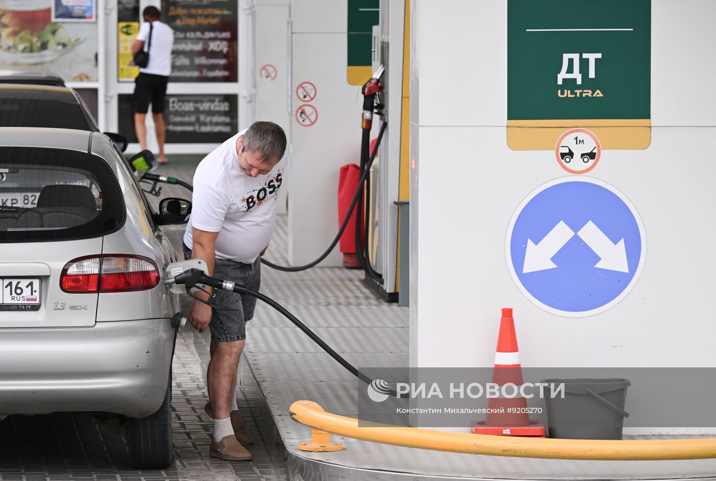 Обстановка на АЗС в Крыму 