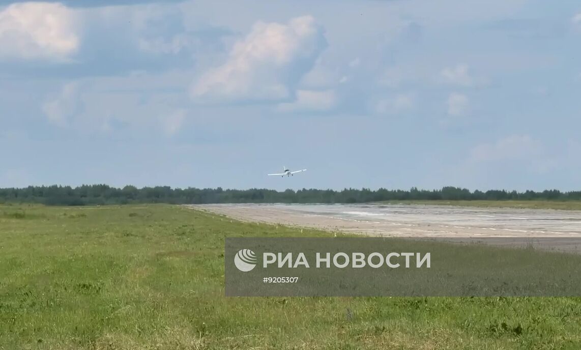 Самолет "Танго" с отечественным двигателем АПД-520 "Лидер" совершил первый полет