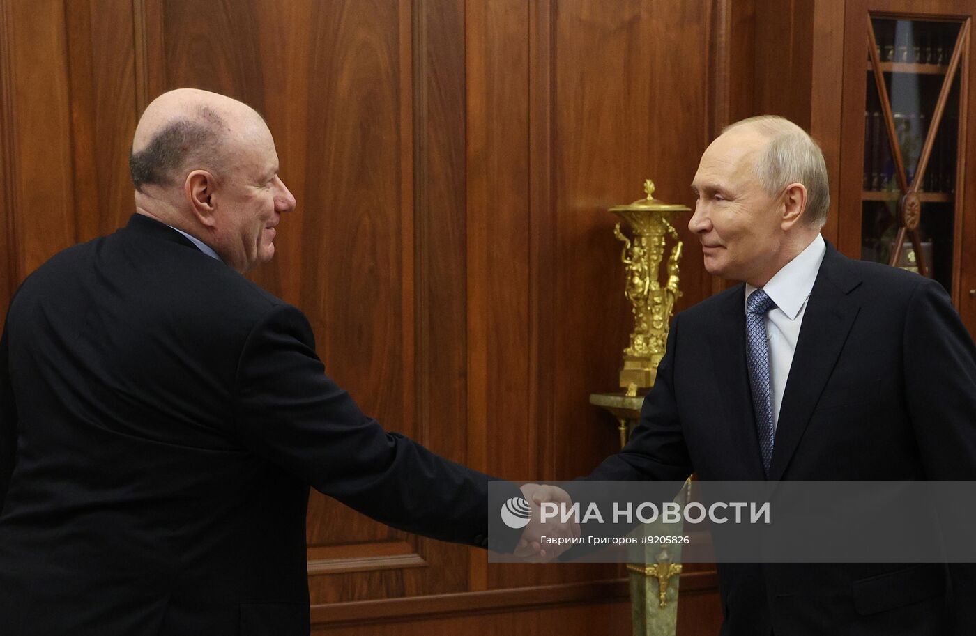Президент Владимир Путин встретился с главой "Норникеля" Владимиром Потаниным