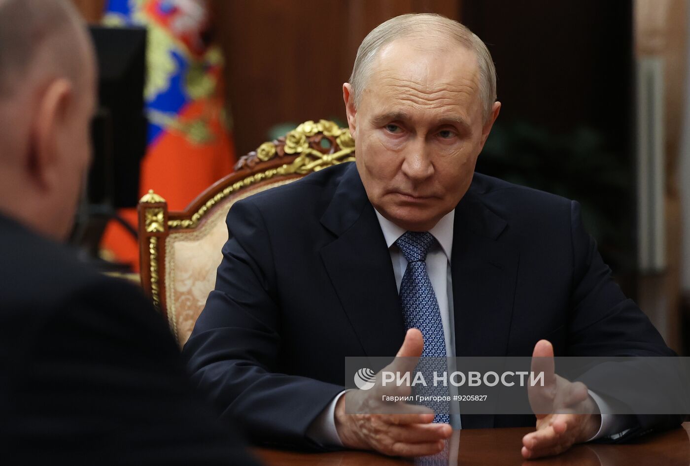 Президент Владимир Путин встретился с главой "Норникеля" Владимиром Потаниным