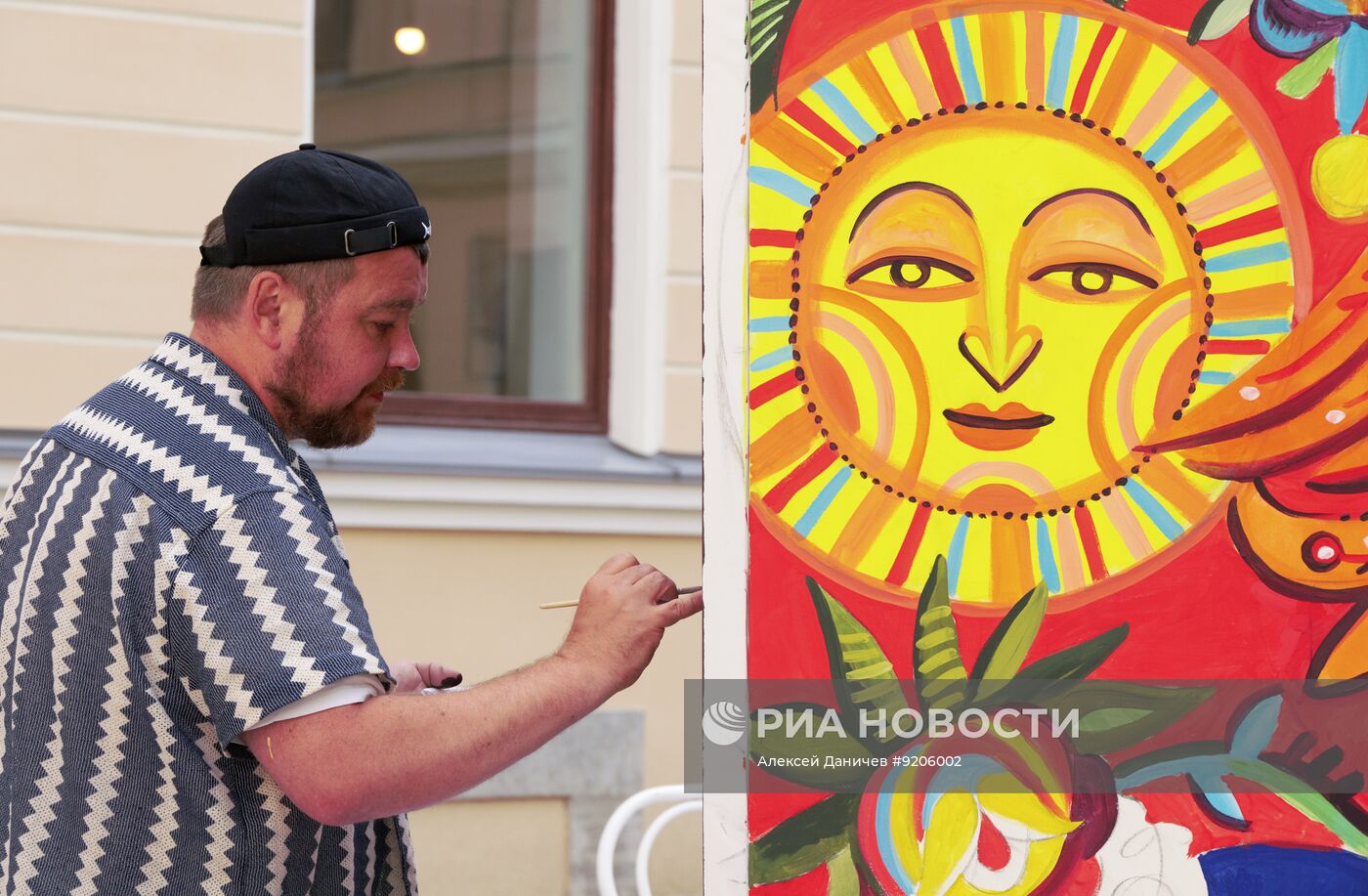 Открытие фестиваля "Дворы Капеллы" в Санкт-Петербурге