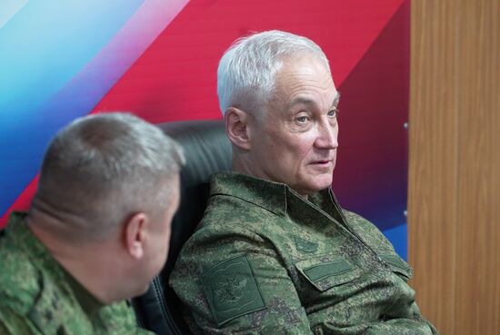 Министр обороны РФ Андрей Белоусов проинспектировал группировку войск "Центр" 
