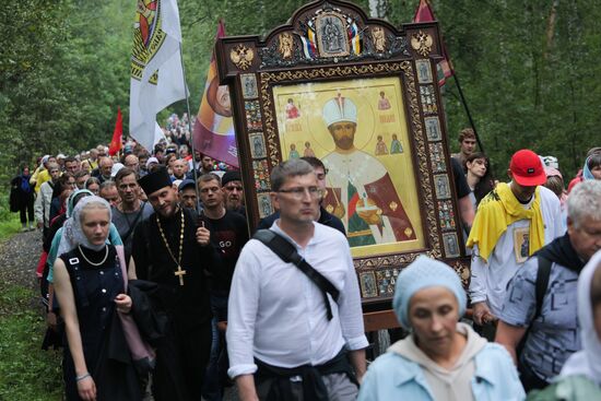Царский крестный ход в Екатеринбурге 