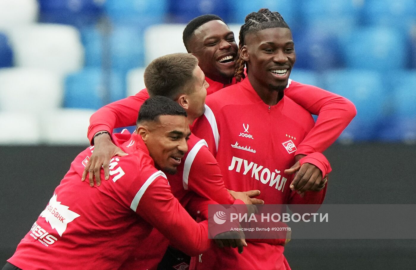 Футбол. Суперкубок России. Тренировка "Спартака"