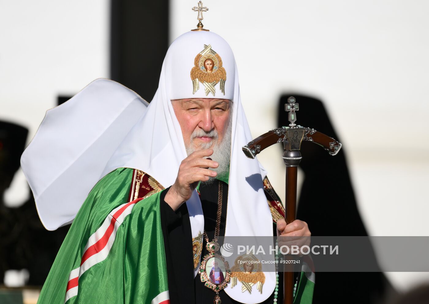 Патриаршие служение в Троицко-Сергиевой Лавре