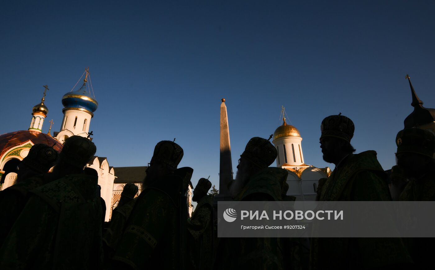 Патриаршие служение в Троице-Сергиевой лавре
