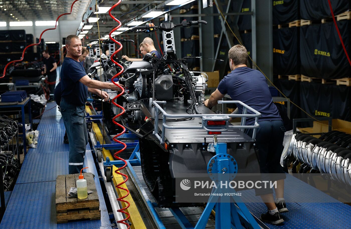 Работа Жуковского веломотозавода "Веломоторс"
