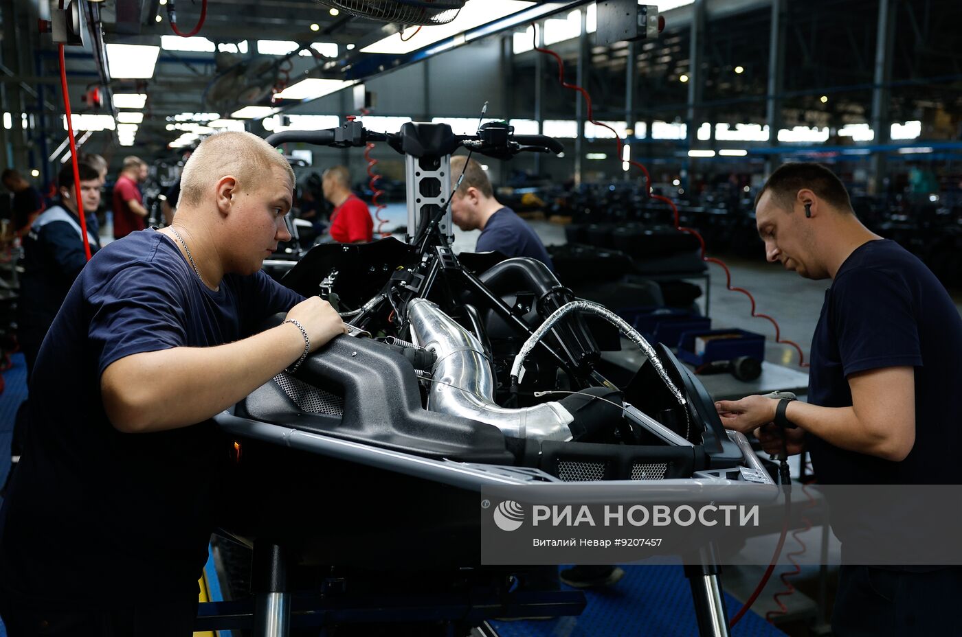 Работа Жуковского веломотозавода "Веломоторс"
