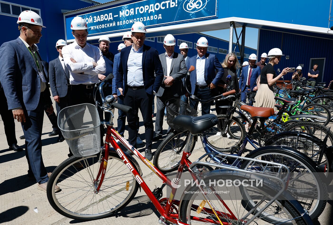 Работа Жуковского веломотозавода "Веломоторс"