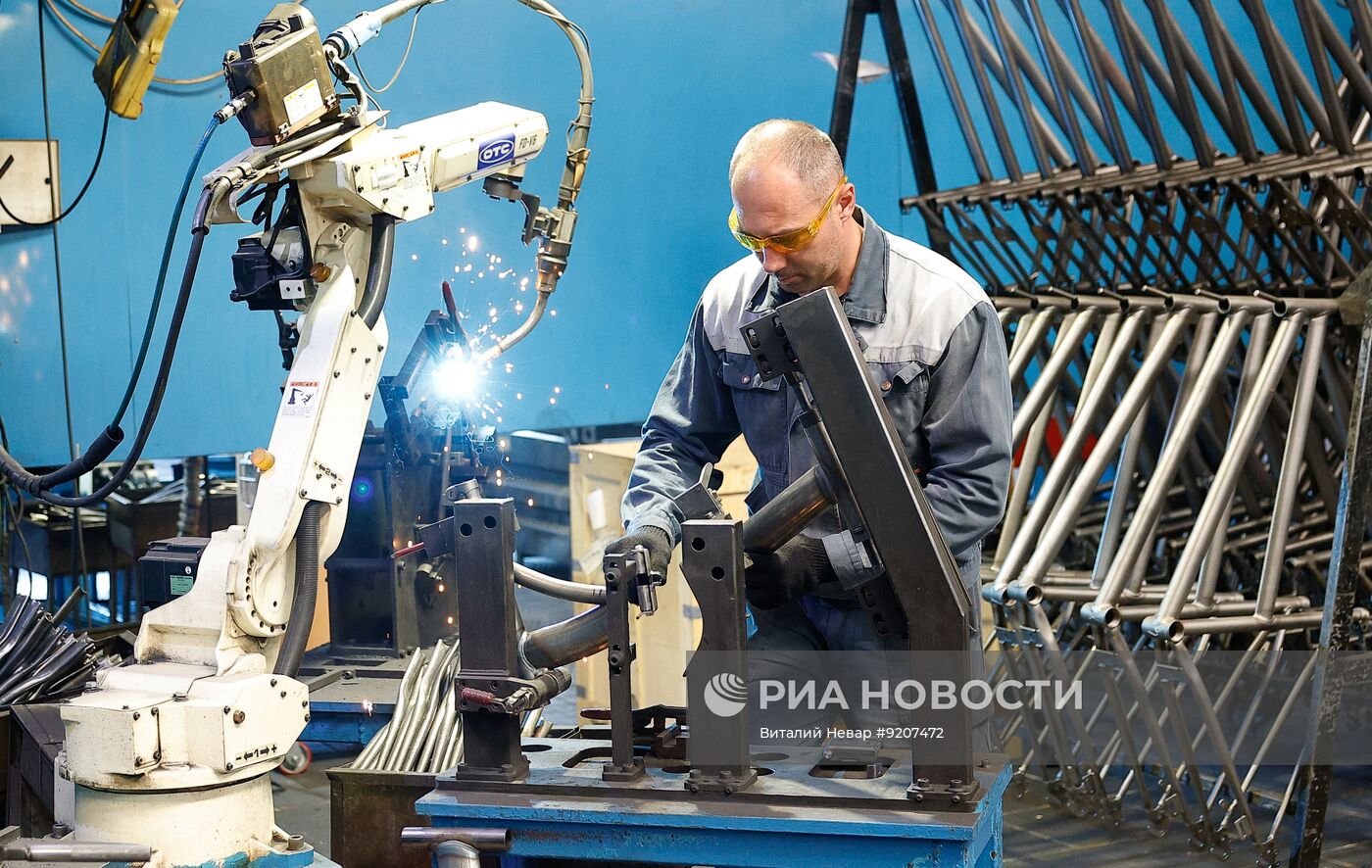 Работа Жуковского веломотозавода "Веломоторс"