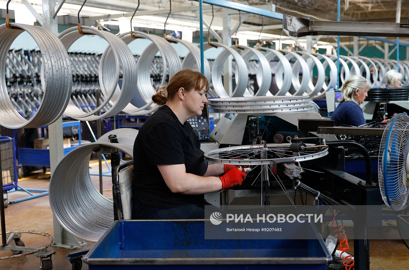 Работа Жуковского веломотозавода "Веломоторс"