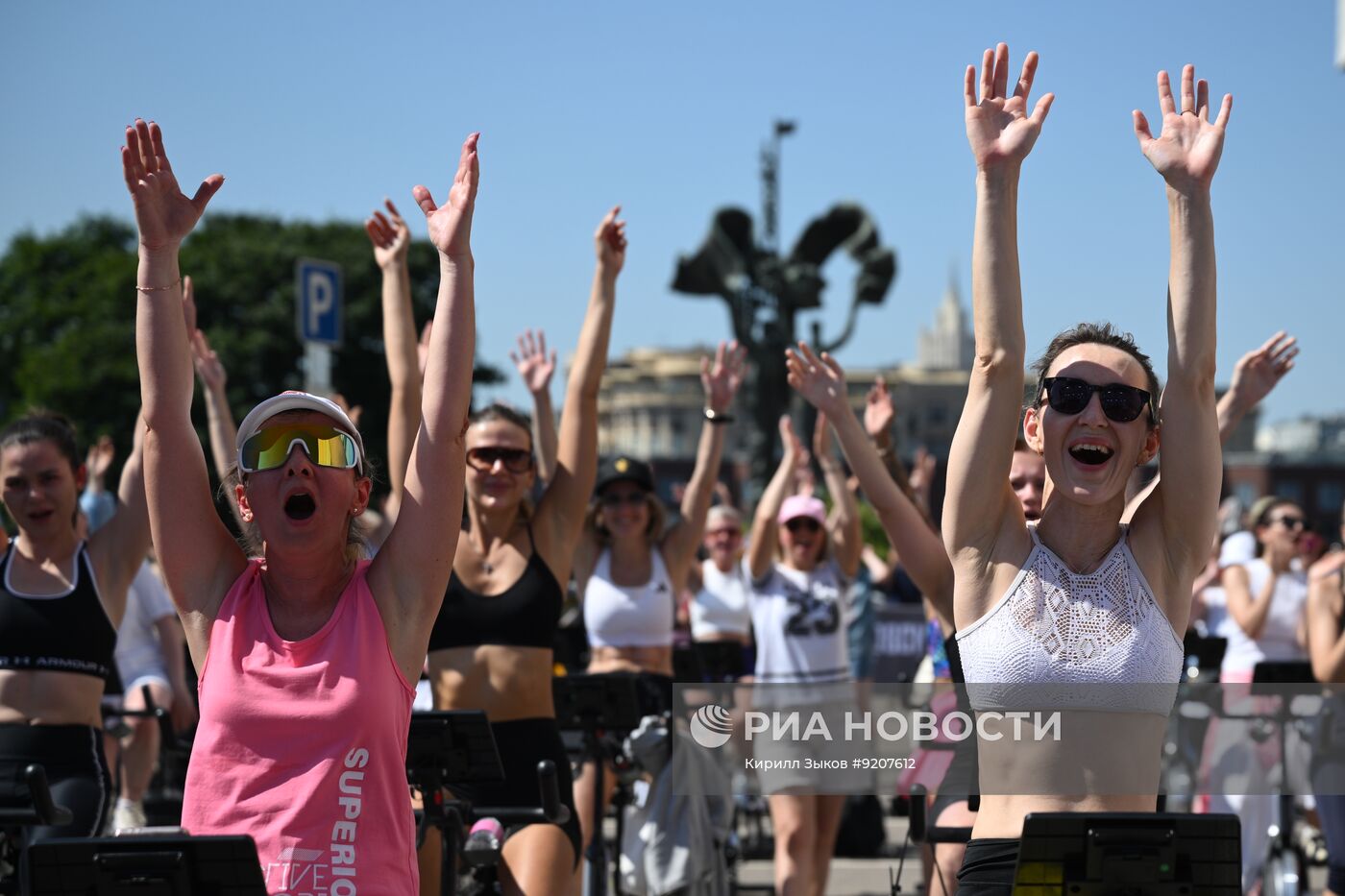 Женский фестиваль спорта в Москве
