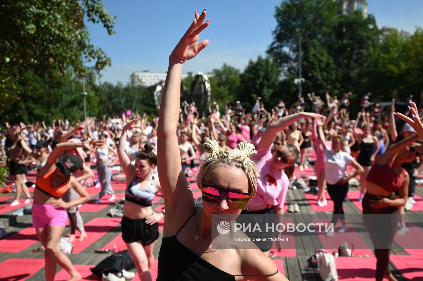 Женский фестиваль спорта в Москве