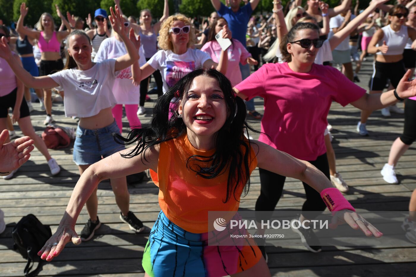 Женский фестиваль спорта в Москве