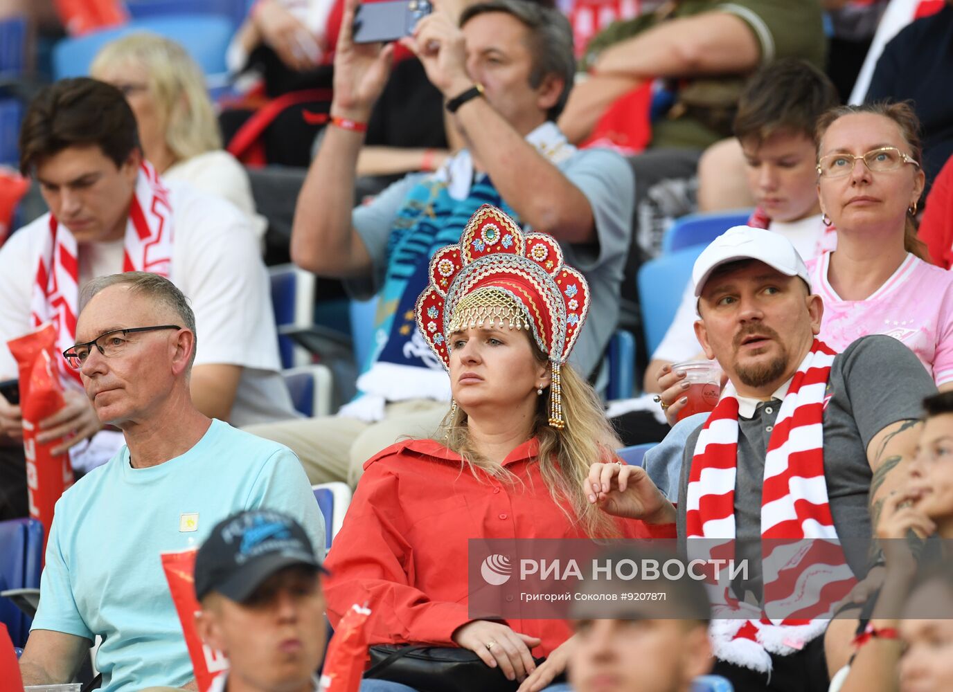 Футбол. Суперкубок России. "Спартак" (Москва) - "Зенит" (Санкт-Петербург)