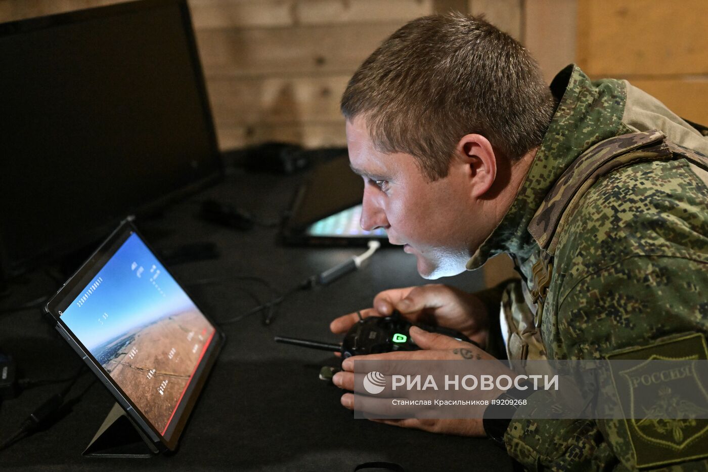 Боевая работа расчета БПЛА "Молния-ПВО" в зоне СВО