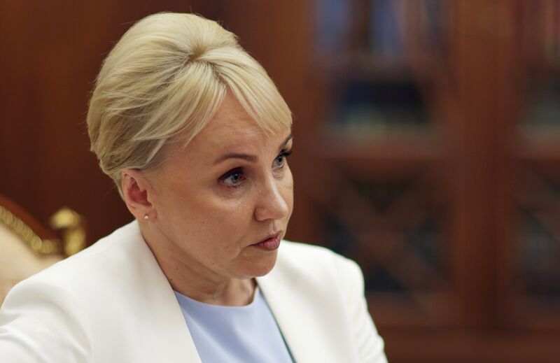 Президент Владимир Путин встретился с губернатором Еврейской автономной области Марией Костюк