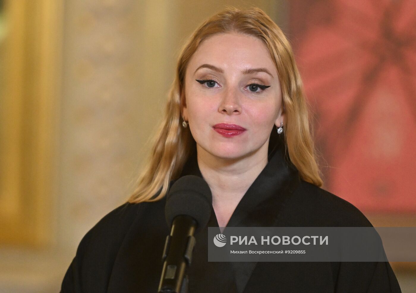 Брифинг с постановщиками и артистами оперы "Мадам Баттерфляй" Джакомо Пуччини