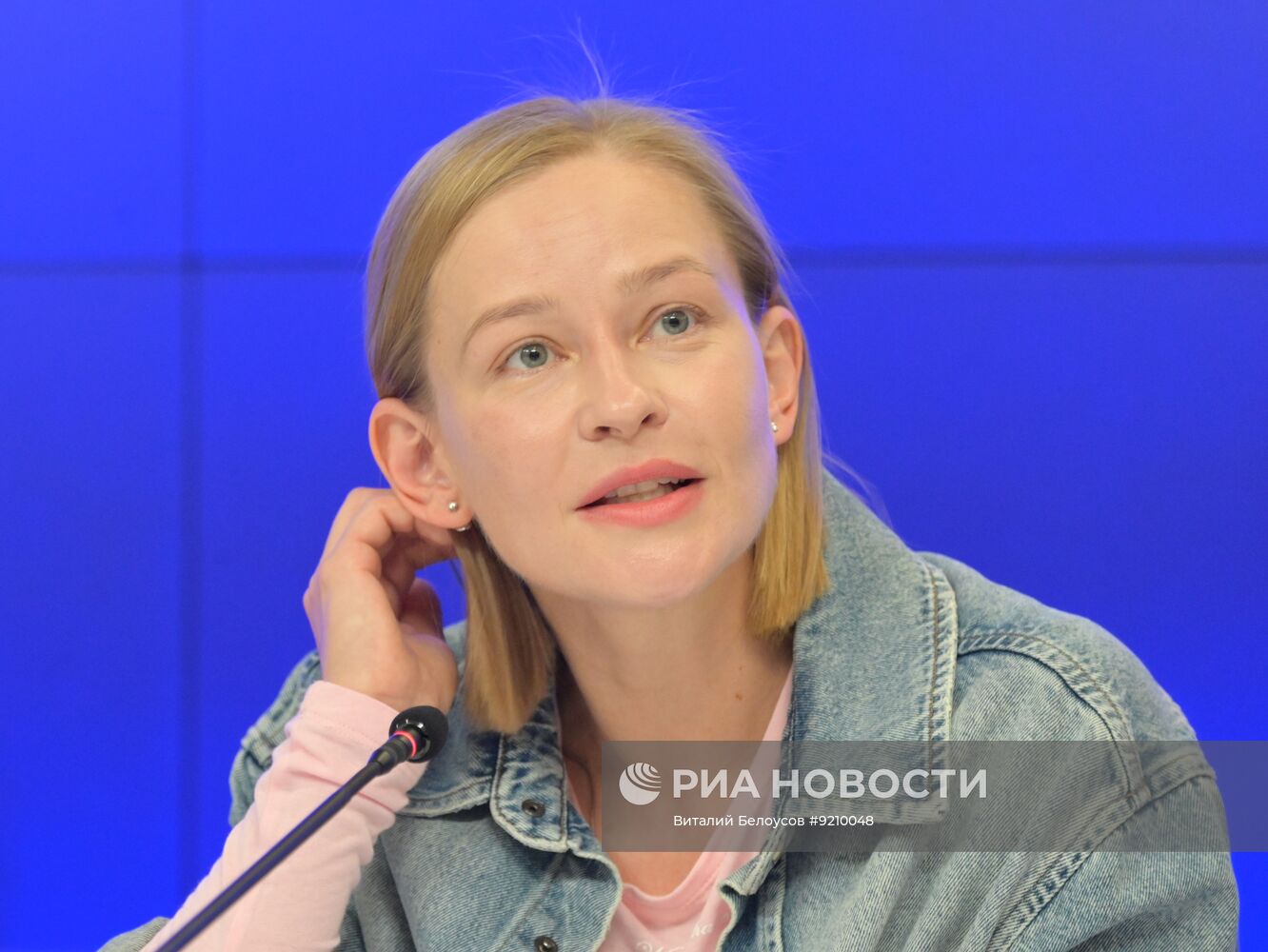 Пресс-конференция, посвященная презентации проекта "Птица-Победа" к 85-летию Битвы за Москву.
