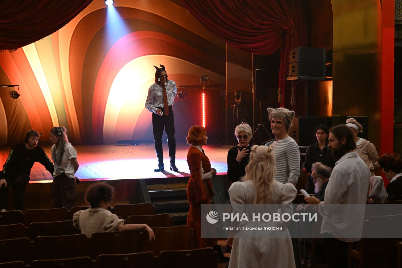 Съемки фильма "Зубастая няня" в кинопарке "Москино"