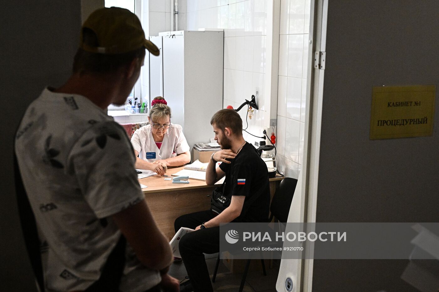 Работа пункта отбора на военную службу по контракту в Подмосковье