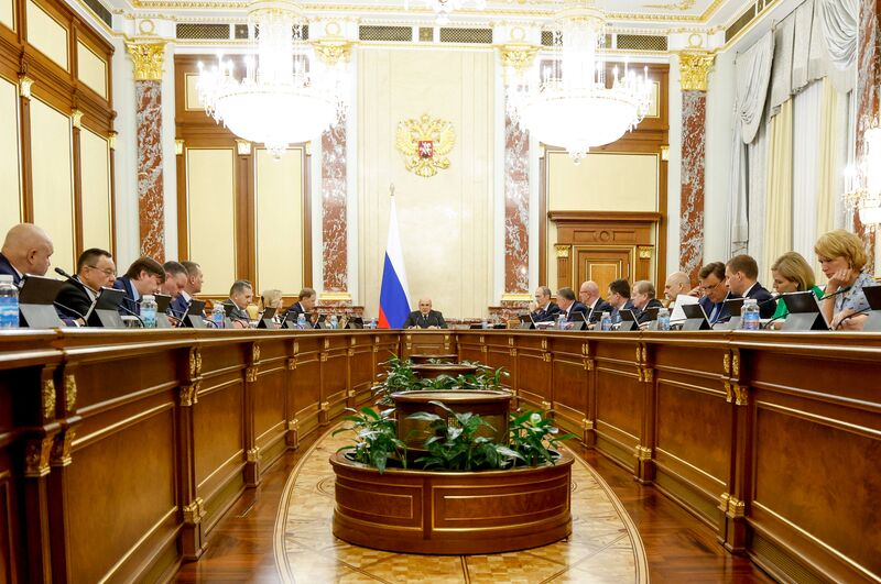 Заседание правительства РФ