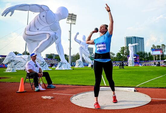 Чемпионат России по легкой атлетике. День первый