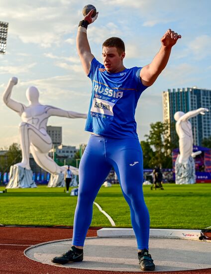 Чемпионат России по легкой атлетике. День первый