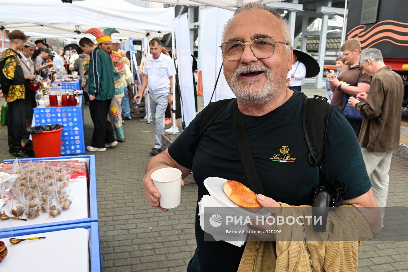 Гастрономический проект "Вкусно в поезде "Россия" во Владивостоке