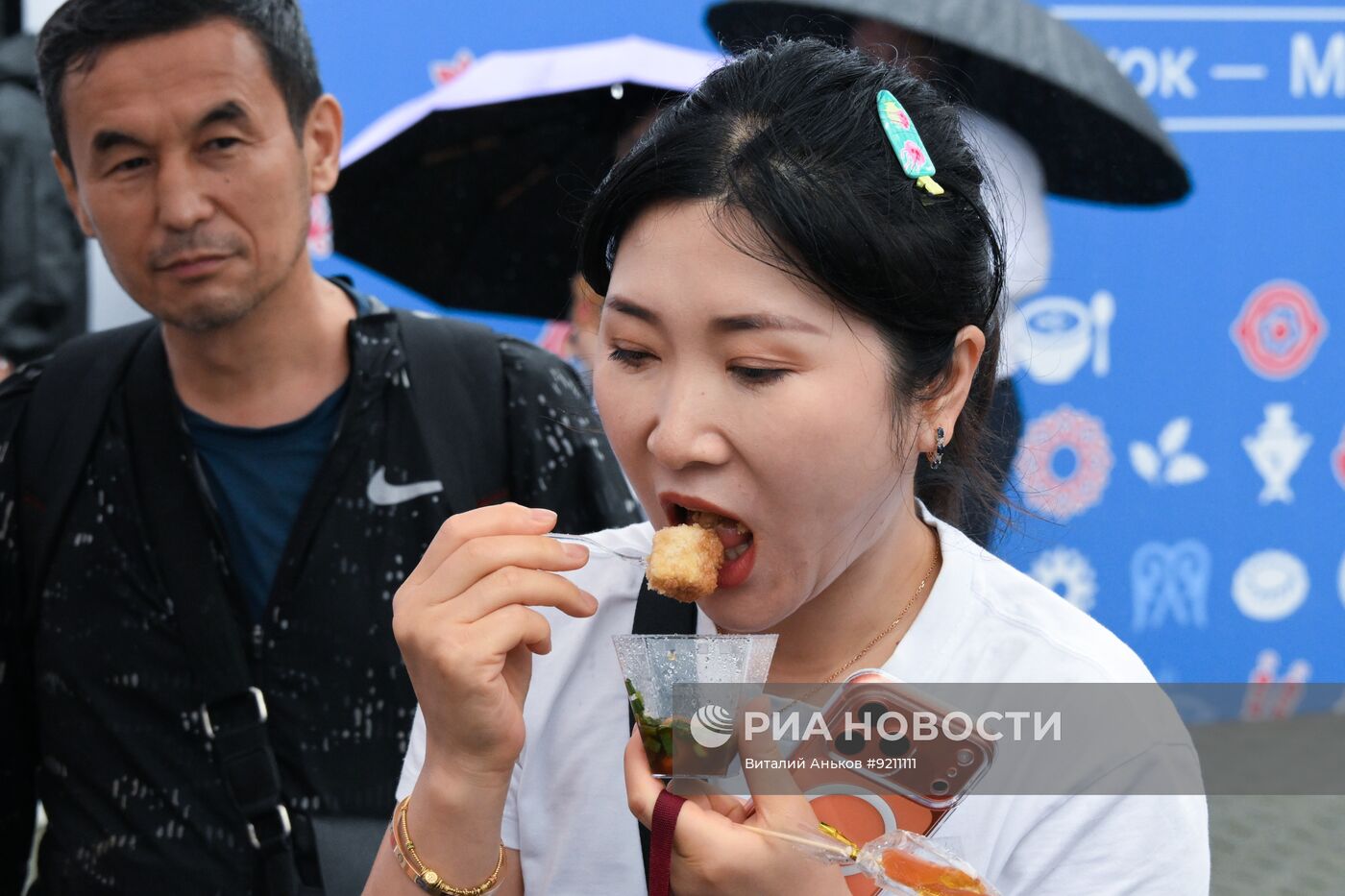 Гастрономический проект "Вкусно в поезде "Россия" во Владивостоке