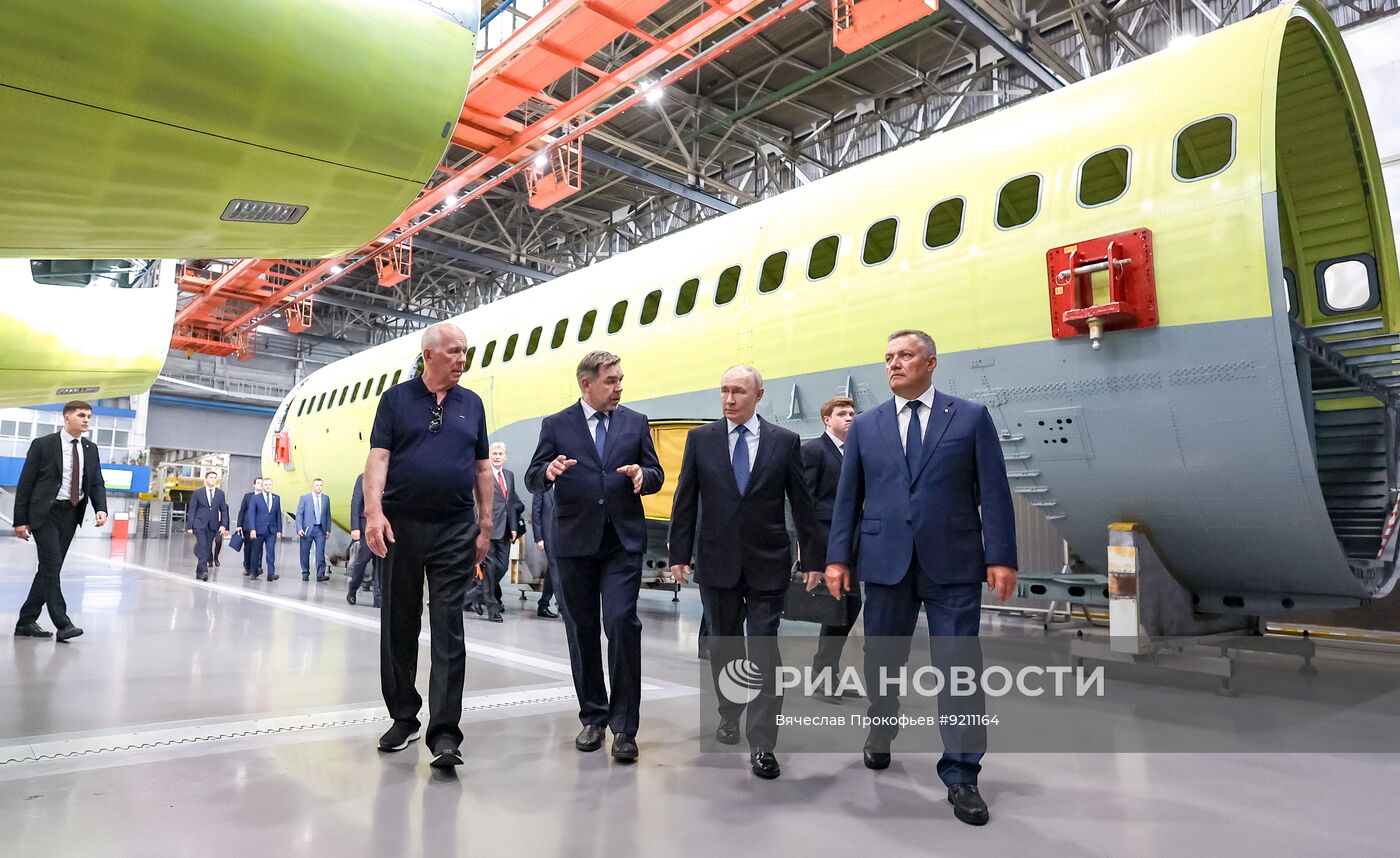 Рабочая поездка президента Владимира Путина в Иркутскую область