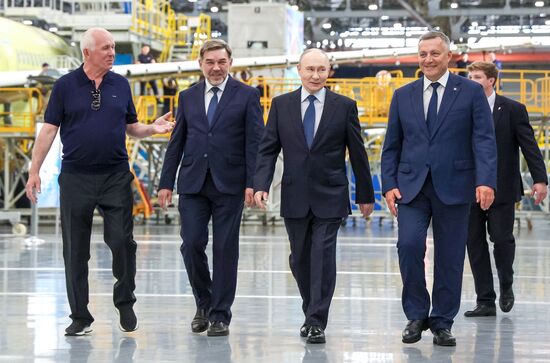Рабочая поездка президента Владимира Путина в Иркутскую область