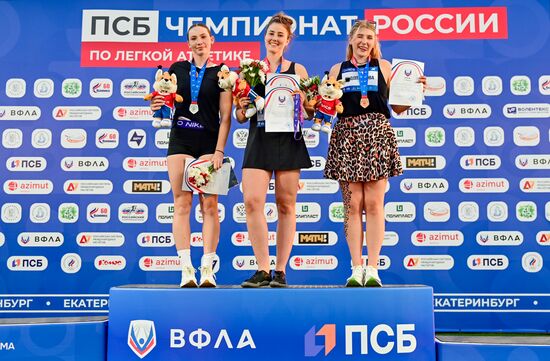 Чемпионат России по легкой атлетике. День второй