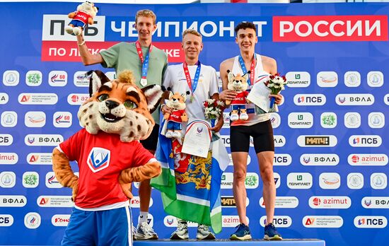 Чемпионат России по легкой атлетике. День второй