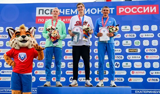 Чемпионат России по легкой атлетике. День второй