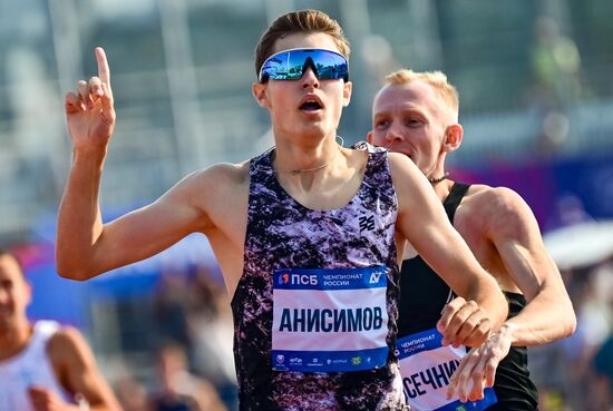 Чемпионат России по легкой атлетике. День второй