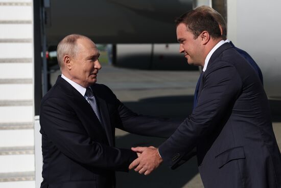 Рабочая поездка президента Владимира Путина в Омск
