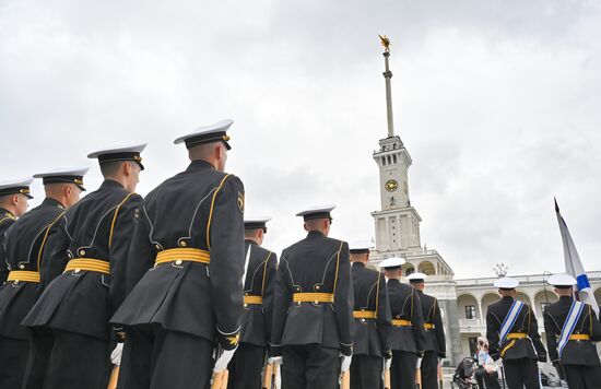 Празднование Дня Военно-морского флота в Москве