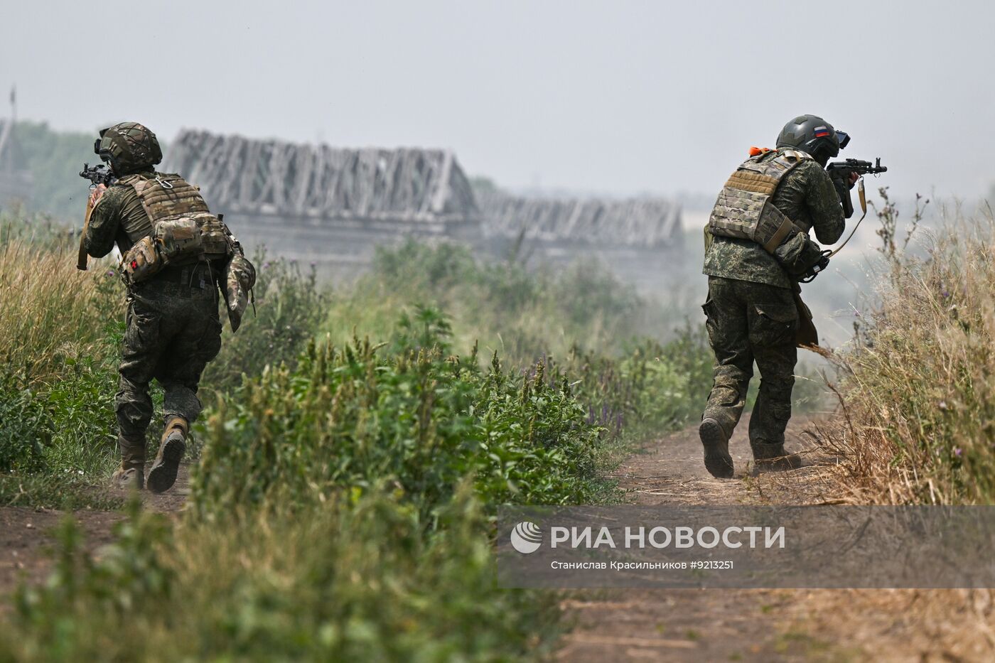 Боевое слаживание штурмовиков группировки войск "Центр" на Днепропетровском направлении СВО