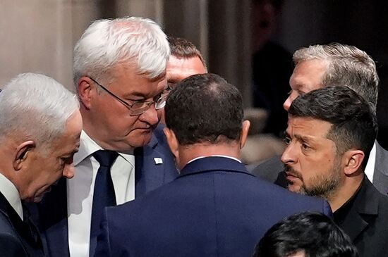 Зеленский на похоронах сенатора Линдси Грэма в США