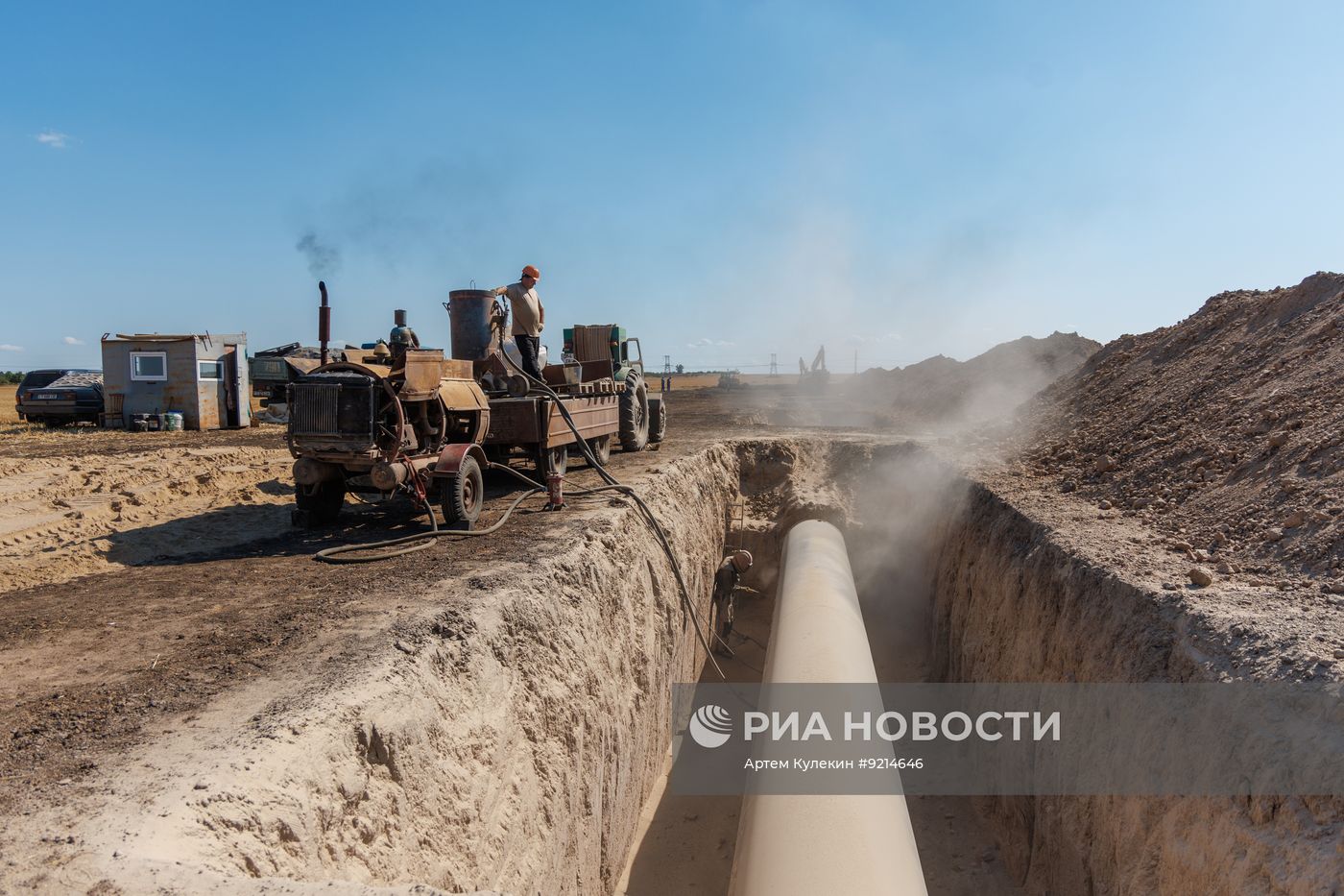 Капремонт газопроводов в Приднестровье