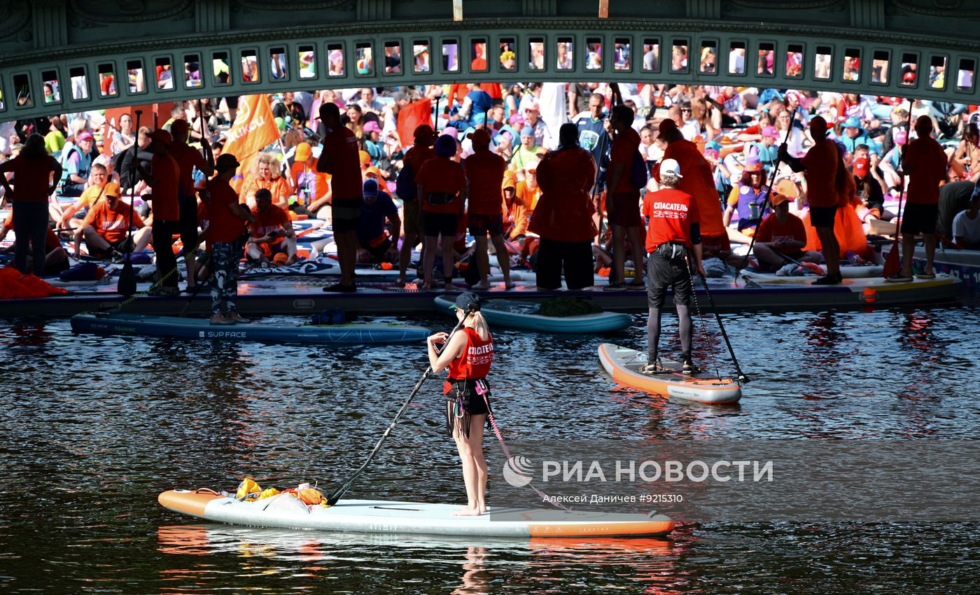 Фестиваль "Фонтанка SUP" в Санкт-Петербурге