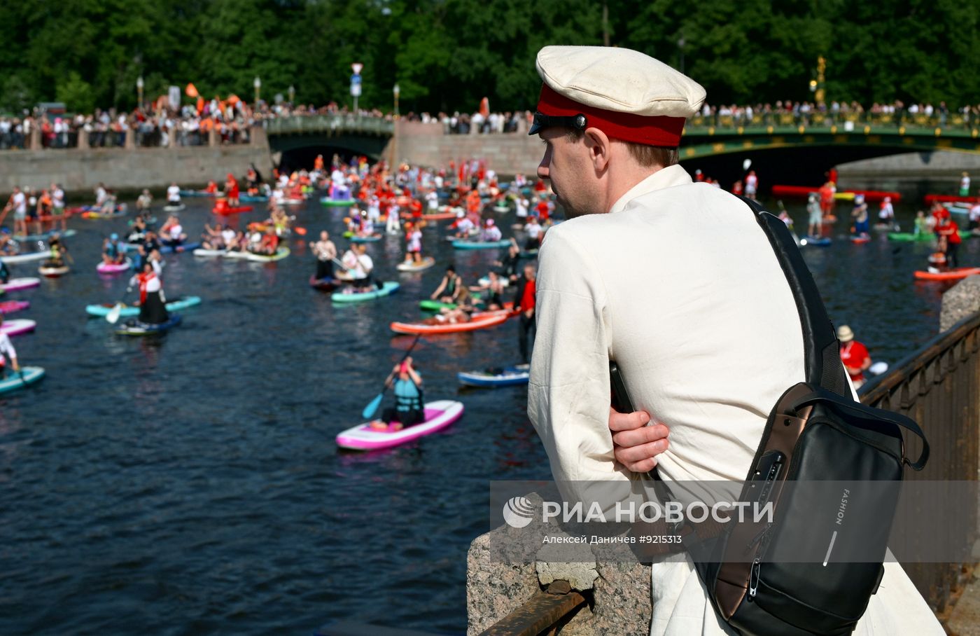 Фестиваль "Фонтанка SUP" в Санкт-Петербурге