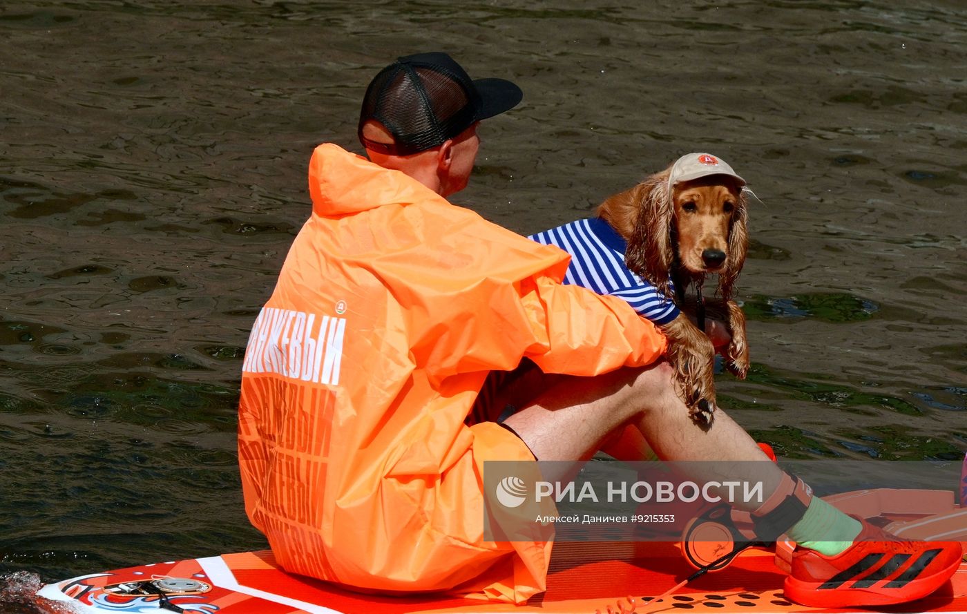 Фестиваль "Фонтанка SUP" в Санкт-Петербурге