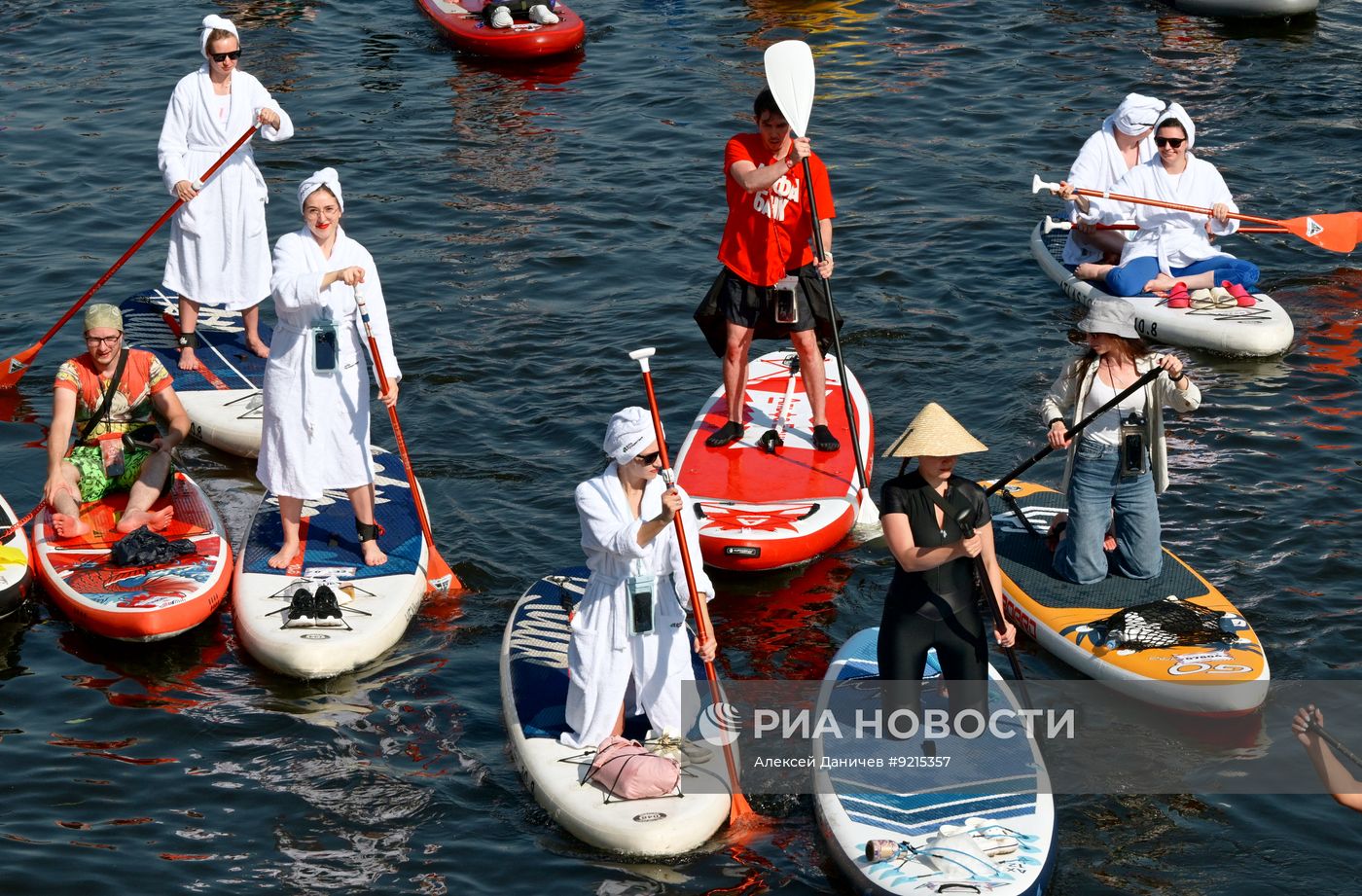 Фестиваль "Фонтанка SUP" в Санкт-Петербурге