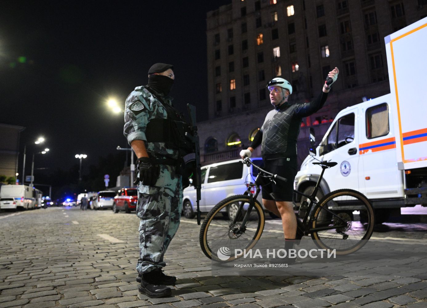 У ресторана Balzi Rossi на Кудринской площади произошел подрыв СВУ
