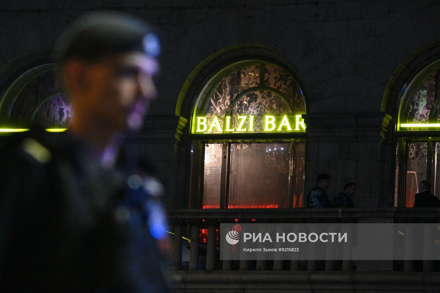 У ресторана Balzi Rossi на Кудринской площади произошел подрыв СВУ