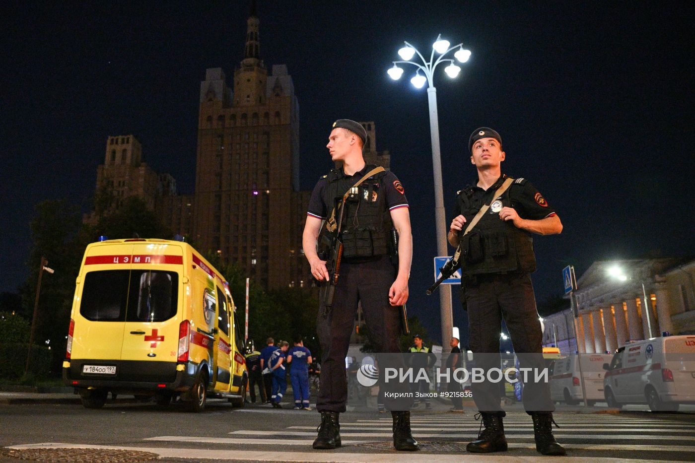 У ресторана Balzi Rossi на Кудринской площади произошел подрыв СВУ